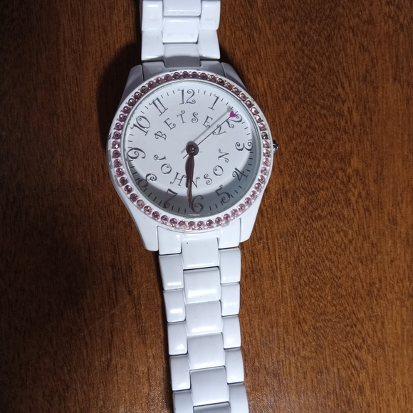 Betsey Johnson Women's Crystal Embellished Watch BJC3241 - Picture 5 of 6